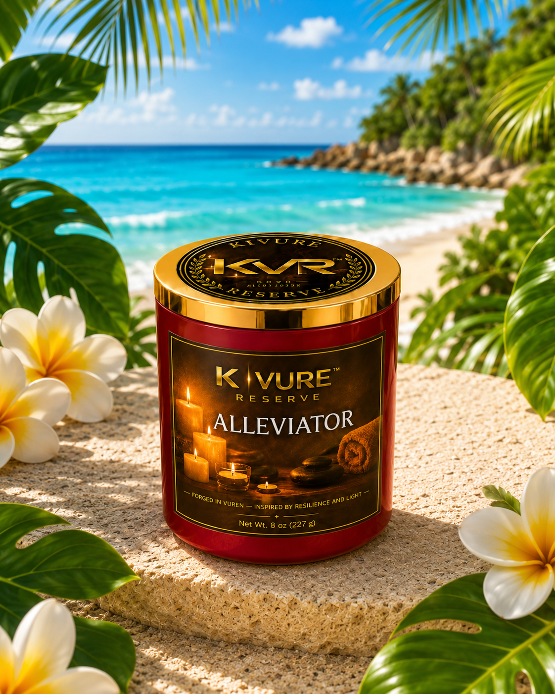 Alleviator (8 oz) Comforting Candle Kivure